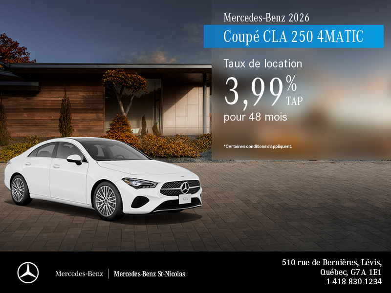 Mercedes-Benz CLA 2026