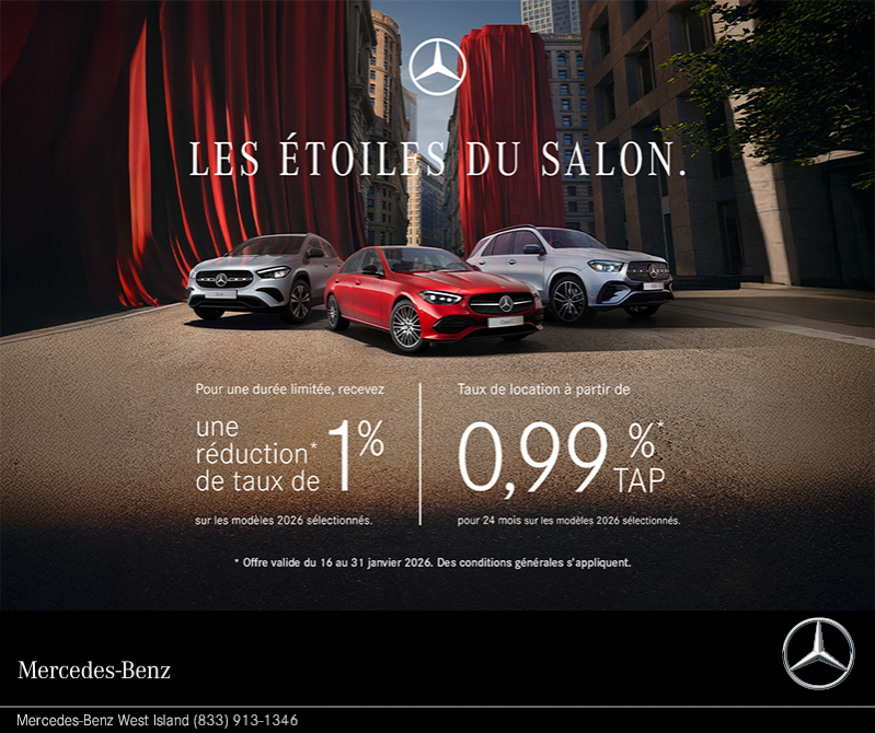 L'événement mensuel de Mercedes-Benz.