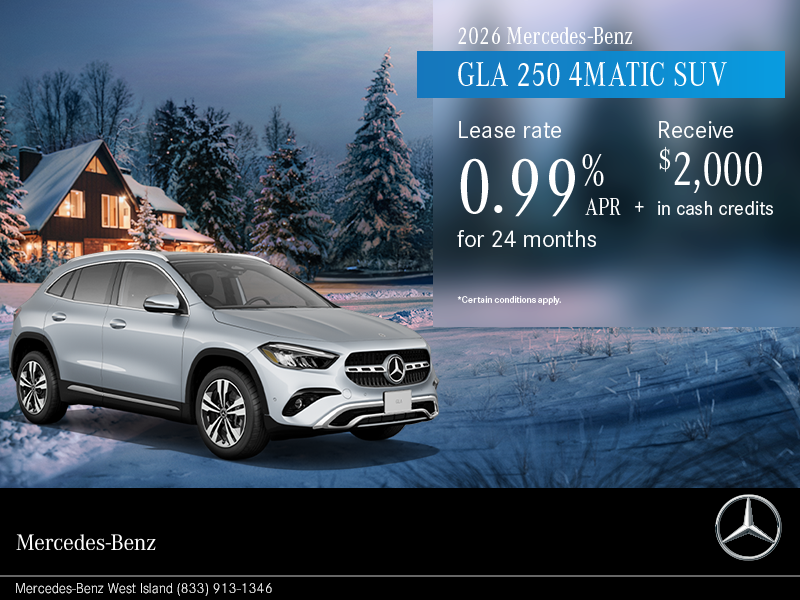 2026 GLA 250 4MATIC SUV