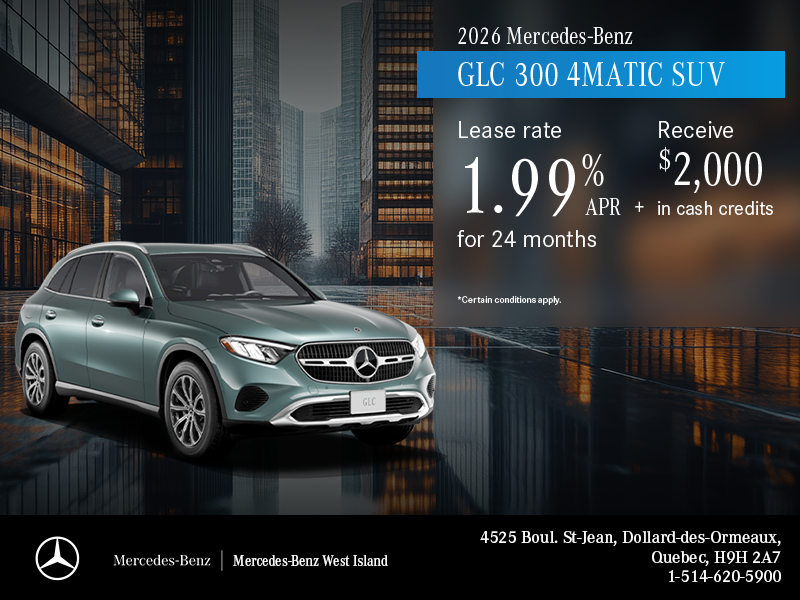 2026 GLC 300 4MATIC SUV