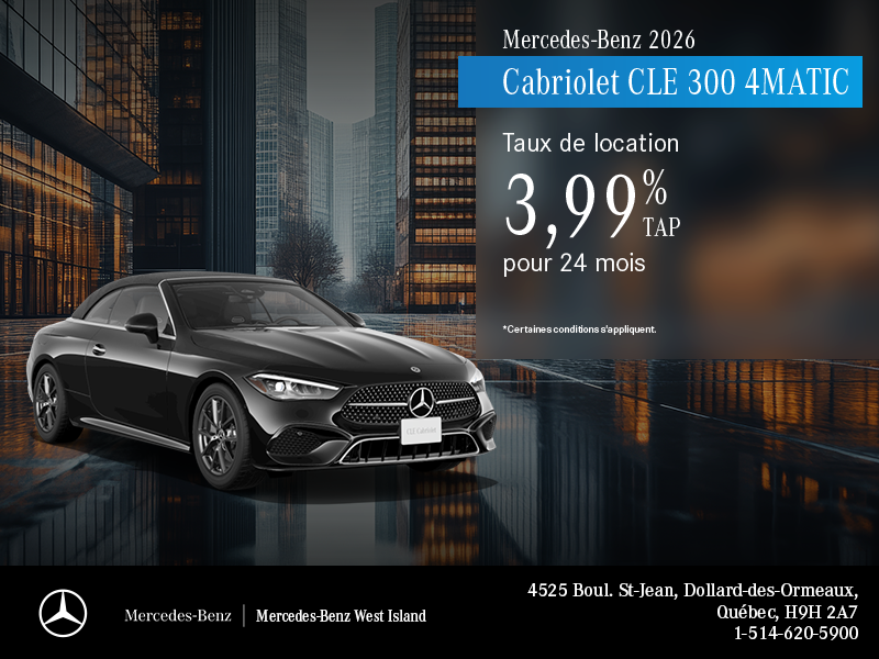CLE 300 4MATIC 2026.