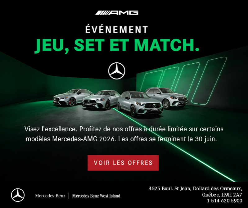 L'événement mensuel de Mercedes-Benz.