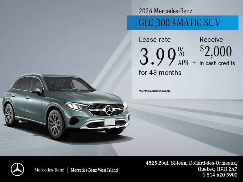 2026 GLC 300 4MATIC SUV