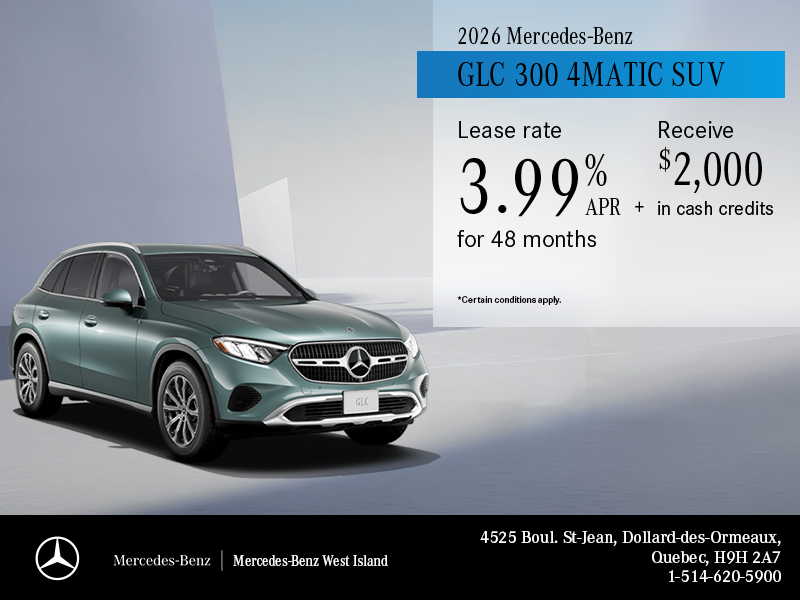 2026 Mercedes-Benz GLC