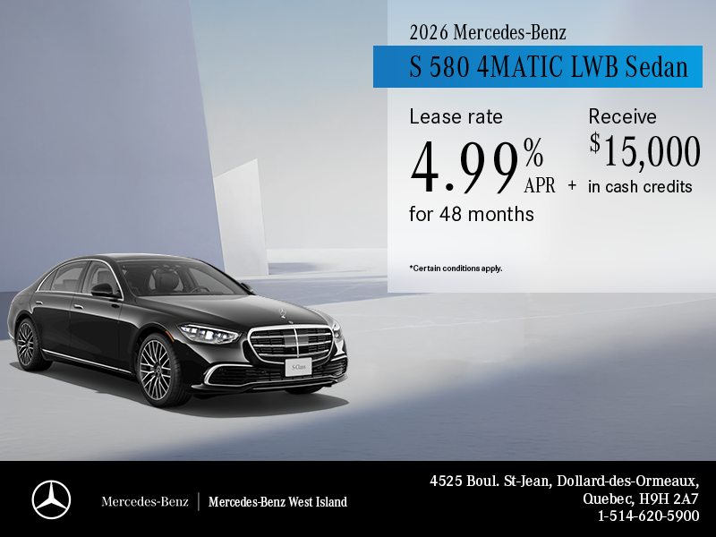 2026 Mercedes-Benz S-Class Sedan