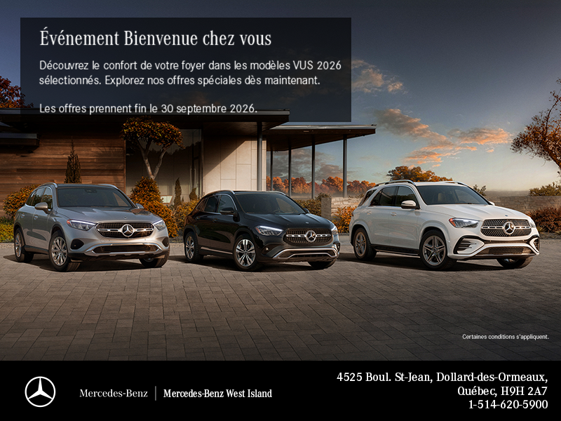 L'événement mensuel de Mercedes-Benz.