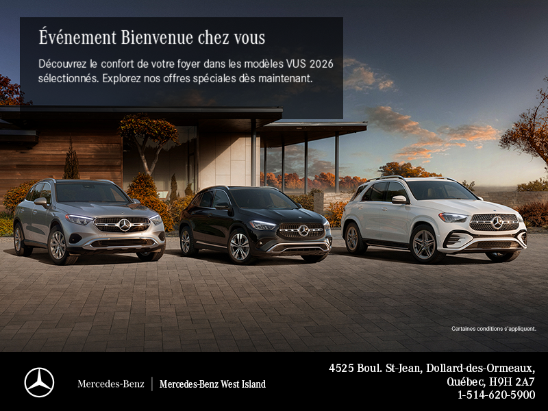 L'événement mensuel de Mercedes-Benz.