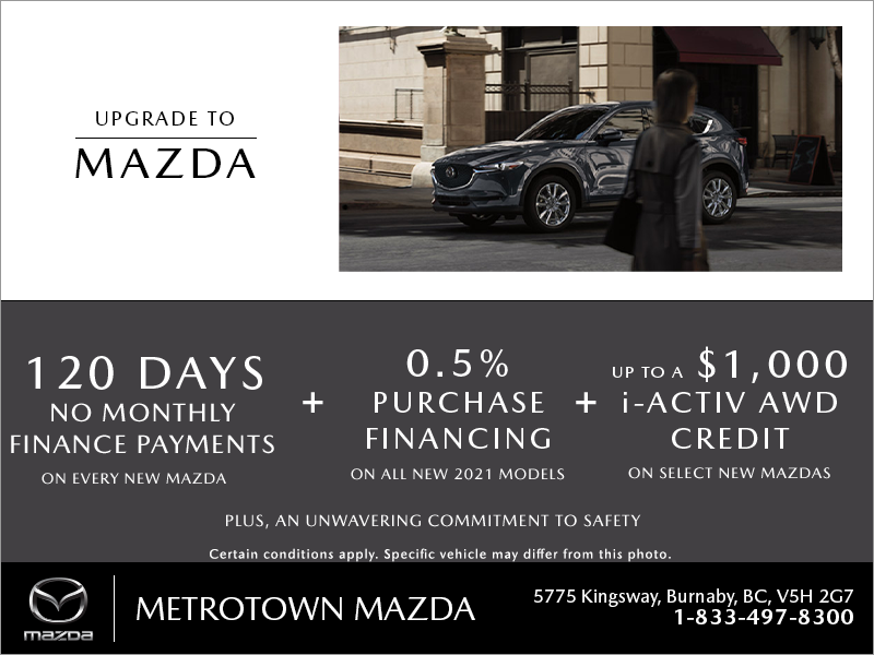 Upgrade to Mazda!