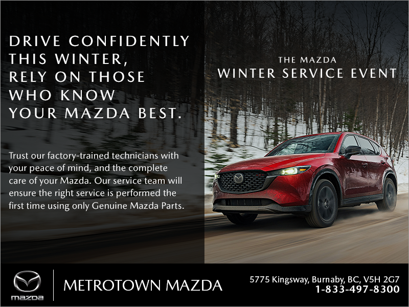 The Mazda Winter Service Event
