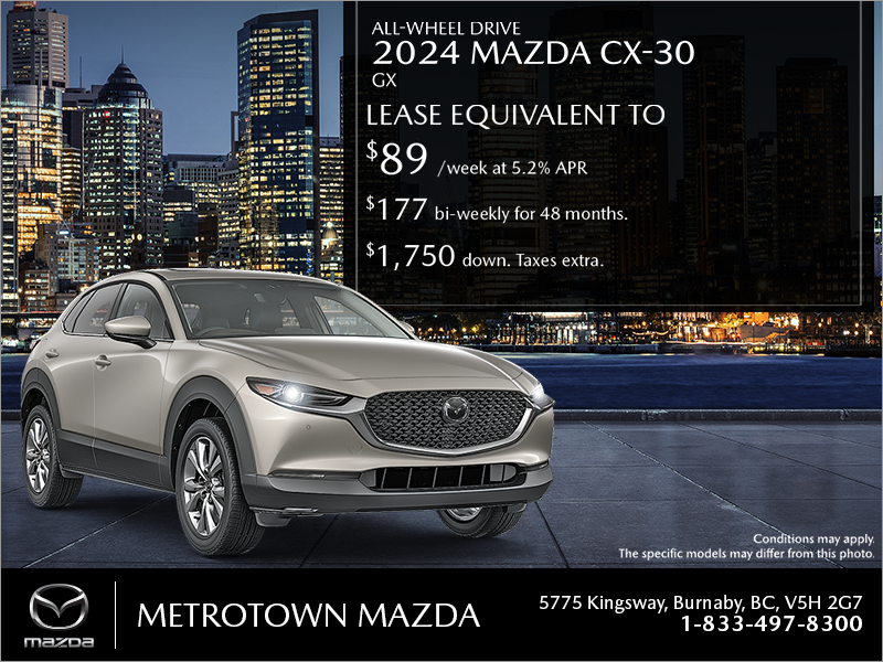 Get the 2024 Mazda CX-30