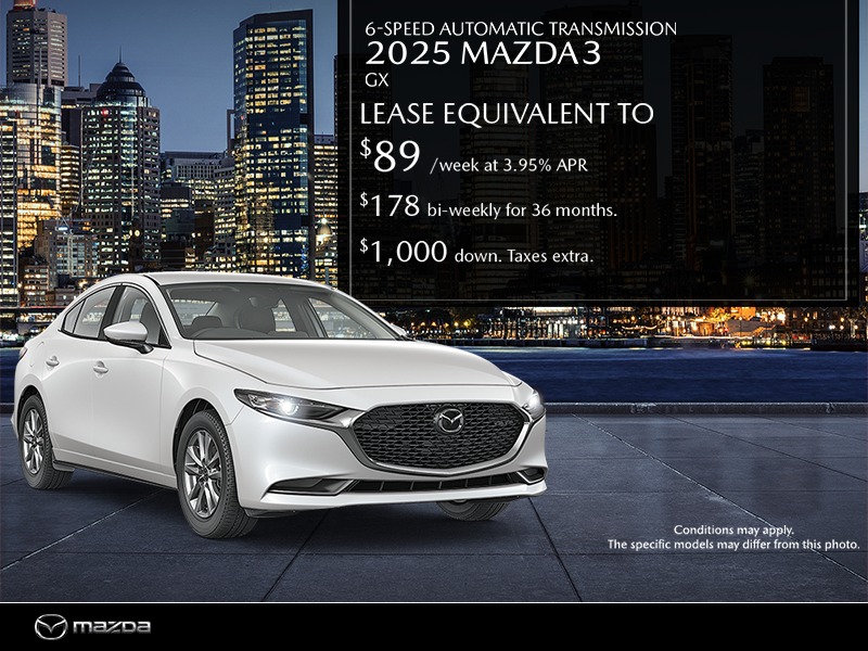 Get the 2025 Mazda3