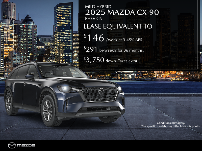 Get the 2025 Mazda CX-90 PHEV