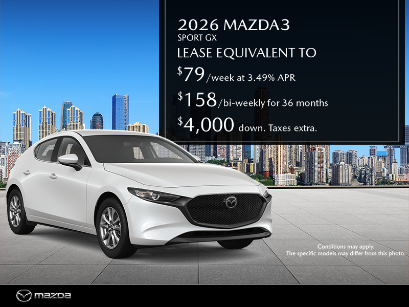 2026 Mazda3 Sport