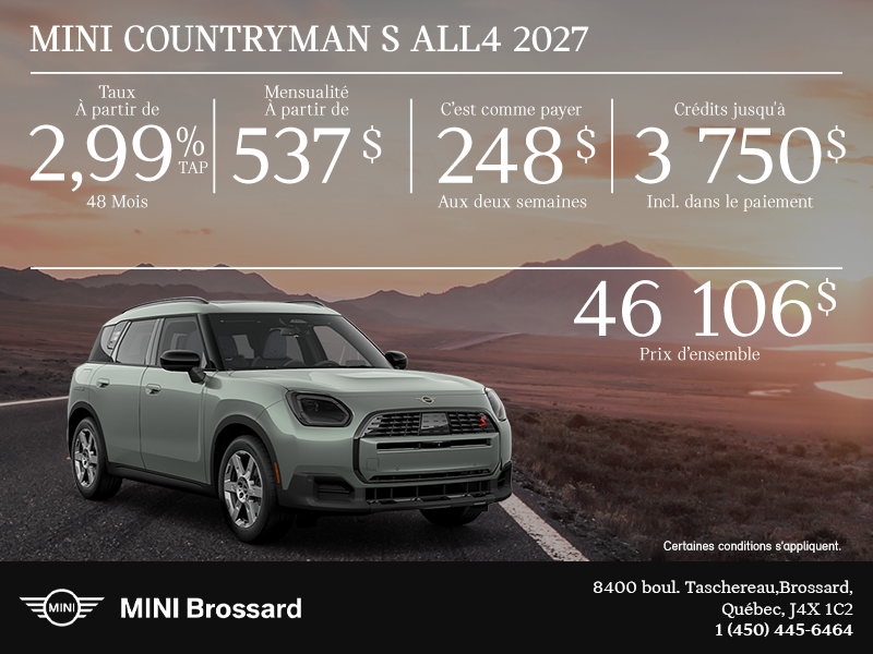 MINI Countryman 2027 S