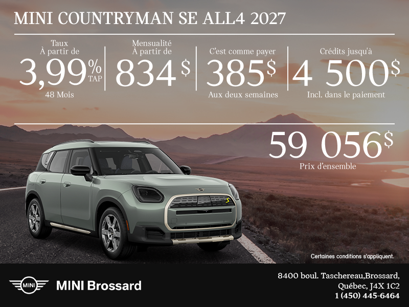 MINI Countryman SE 2027