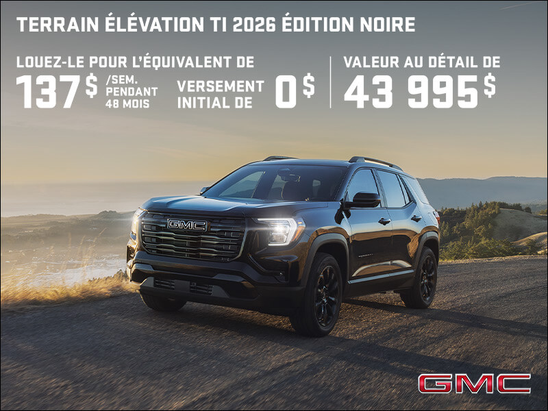 Le GMC Terrain 2026
