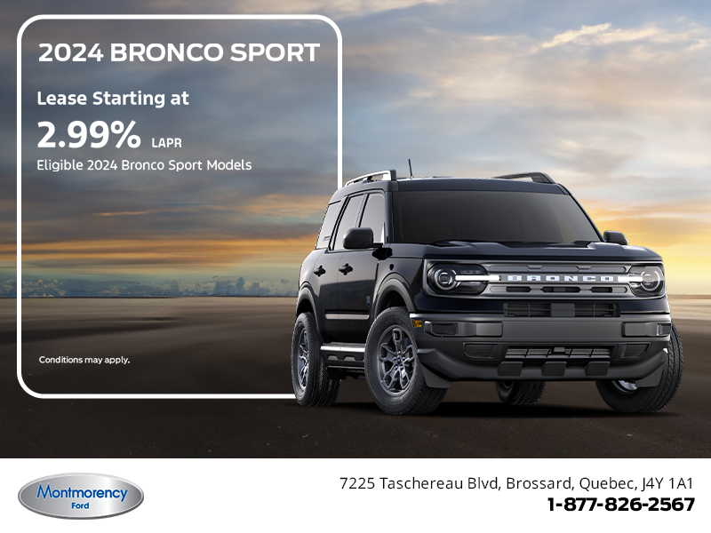 2024 Ford Bronco Sport