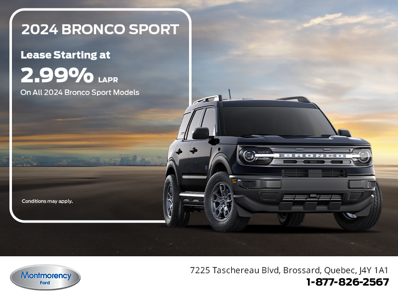 2024 Ford Bronco Sport