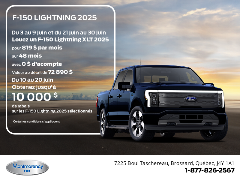 Ford F-150 Lightning 2025
