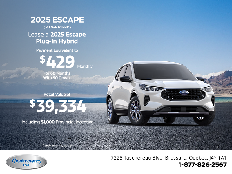 2025 Ford Escape
