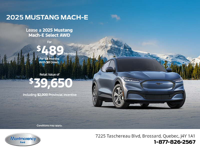 2025 Ford Mustang Mach-E