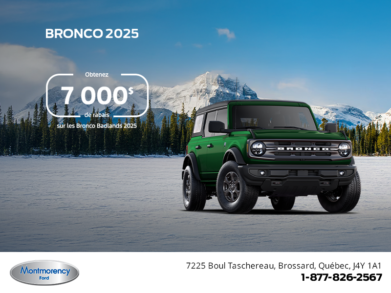 Ford Bronco 2025