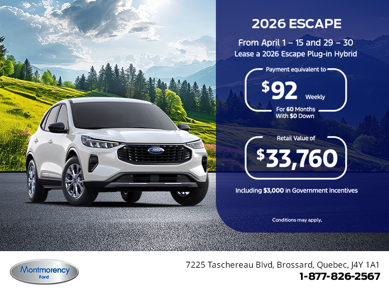 2026 Ford Escape Hybrid