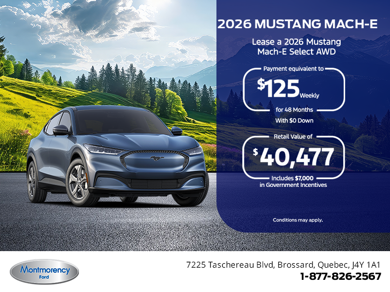 2026 Ford Mustang Mach-E