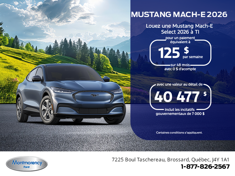 Ford Mustang Mach-E 2026