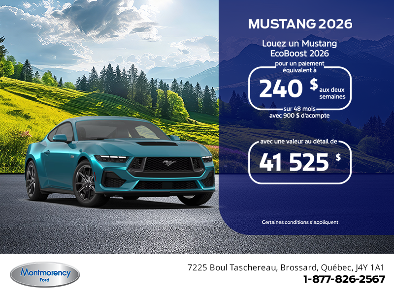 Ford Mustang 2026
