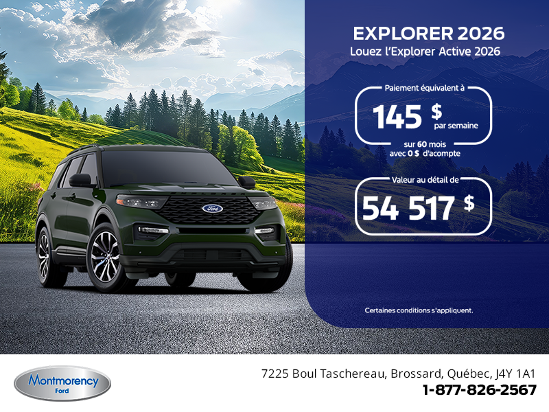Ford Explorer 2026