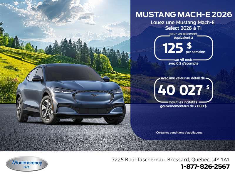 Ford Mustang Mach-E 2026