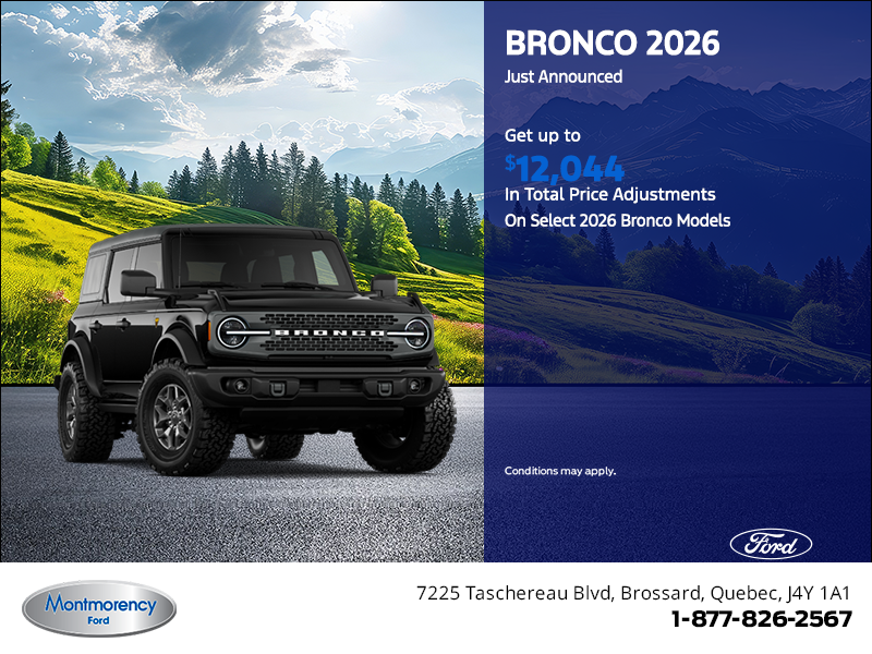 2026 Ford Bronco 4 doors