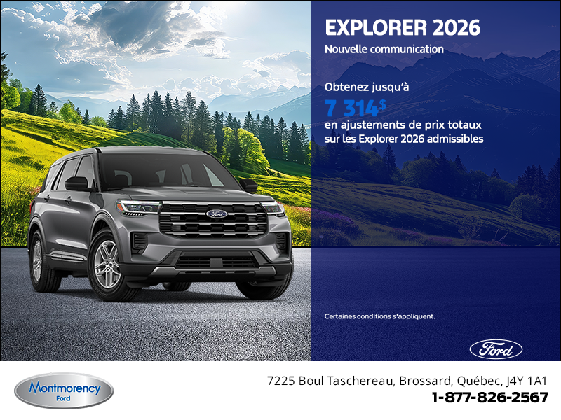 Ford Explorer 2026