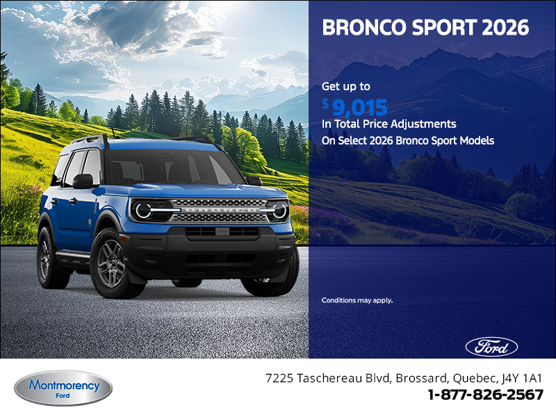 2026 Ford Bronco Sport
