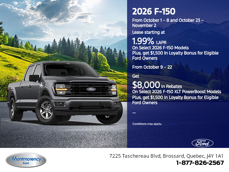 2026 Ford F-150