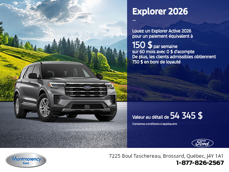 Ford Explorer 2026