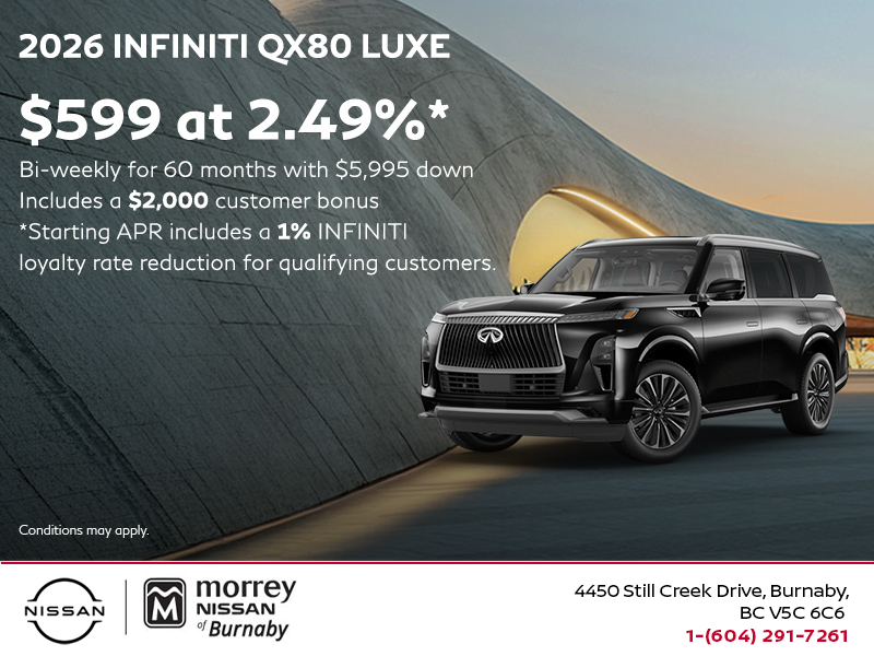 2026 INFINITI QX80