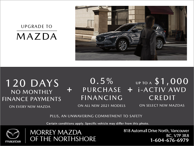 Upgrade to Mazda!