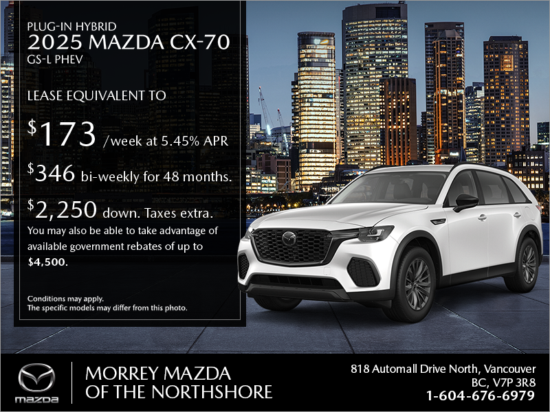 Morrey Mazda Of The Northshore In North Vancouver Get The 2025 Mazda