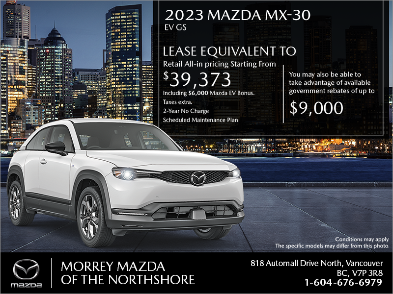 Get the 2023 Mazda MX-30 EV