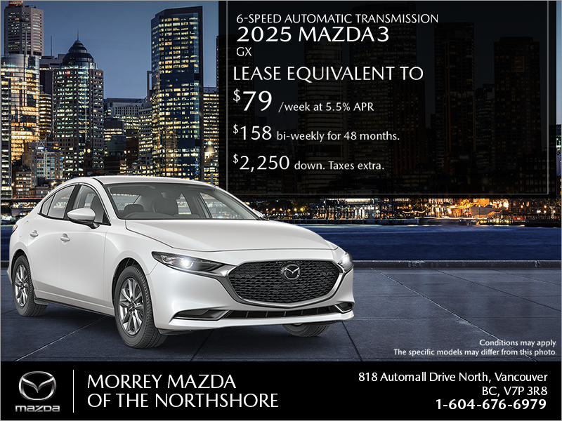 Get the 2025 Mazda3