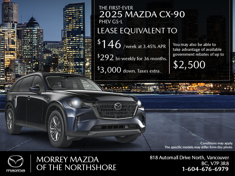 Get the 2025 Mazda CX-90 PHEV