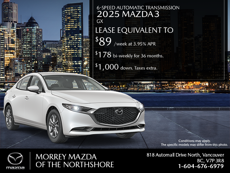 Get the 2025 Mazda3