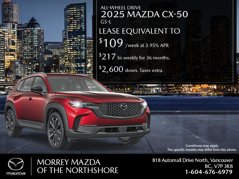 Get the 2025 Mazda CX-50