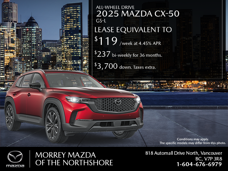Get the 2025 Mazda CX-50
