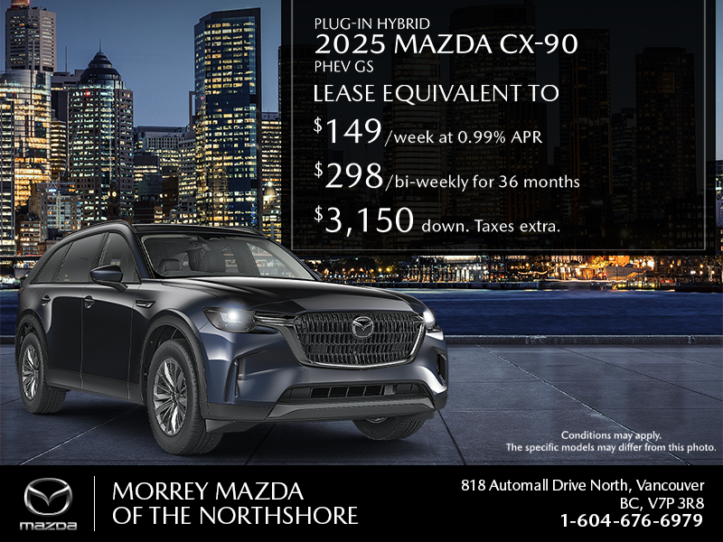 Get the 2025 Mazda CX-90 PHEV