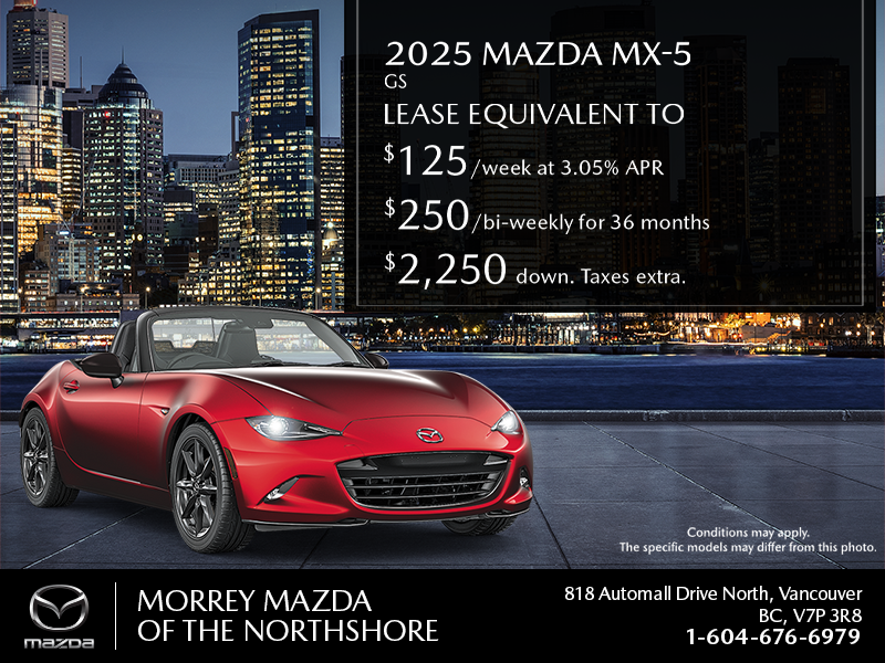Get the 2025 Mazda MX-5