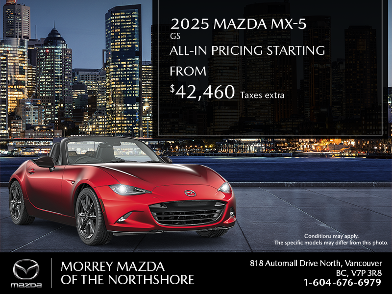 Get the 2025 Mazda MX-5