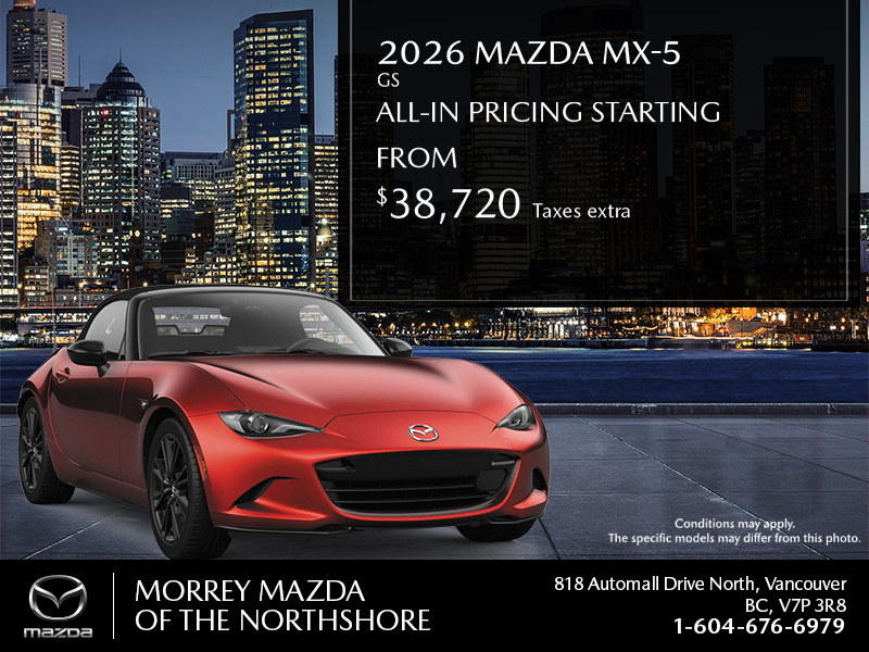 Get the 2026 Mazda MX-5